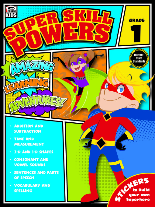 Title details for Super Skill Powers, Grade 1 by Thinking Kids - Available